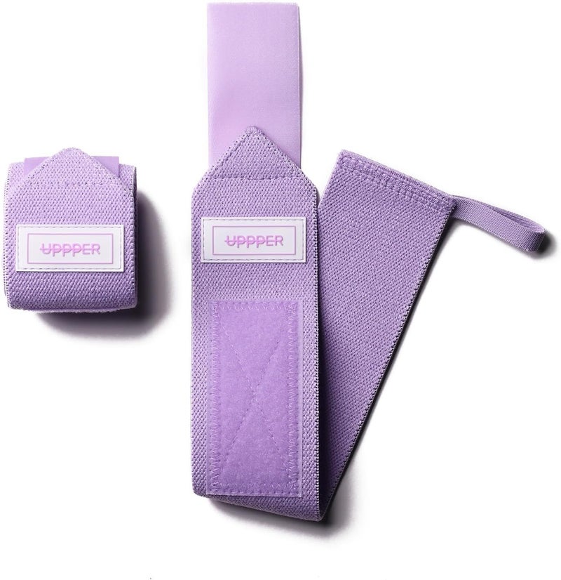 UPPPER Store Wrist Wraps for Weightlifting – 19" Lifting Wrist Support with Thumb Loop for Bench Press, Powerlifting, and Gym Workouts for Men & Women | Premium Fitness Gear - Image 1